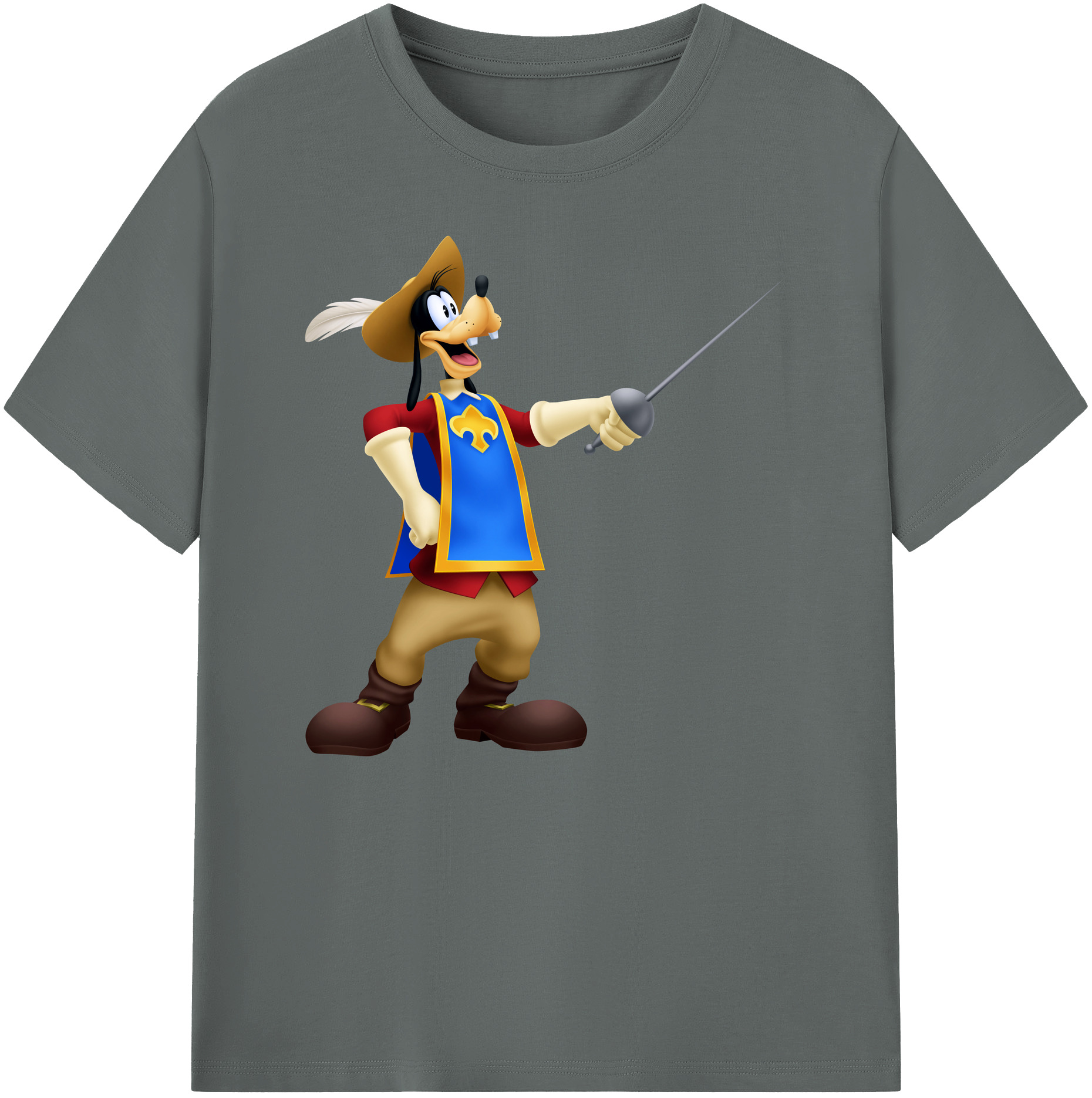 ミッキーマウス Mickey Mouse 綿100％ メンズ半袖Tシャツ｜肌触りやわらか＆通気性
